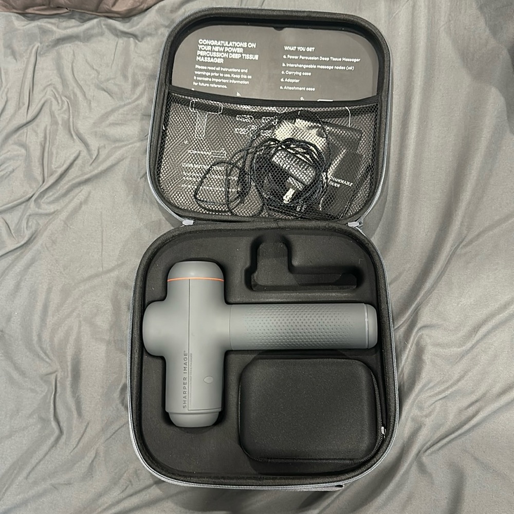 Sharper image massage gun